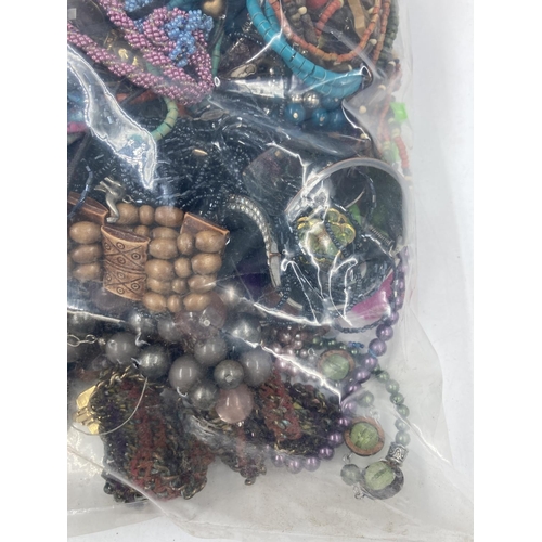 120 - A large collection of assorted costume jewellery - approx. 4kg