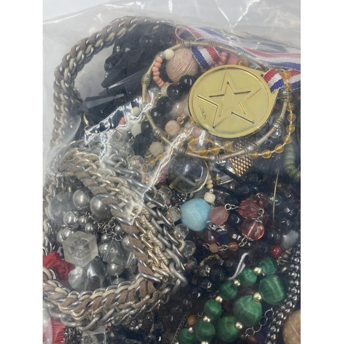 120 - A large collection of assorted costume jewellery - approx. 4kg