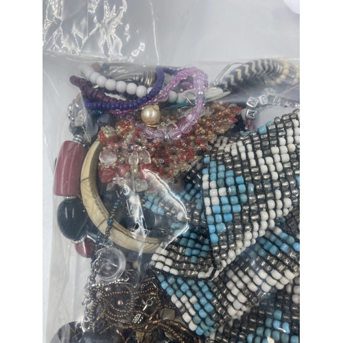 121 - A large collection of assorted costume jewellery - approx. 4.5kg