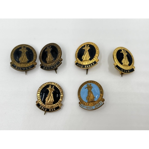 1432 - A collection of 1950s/60s National Association Teachers of Dancing enamel badges