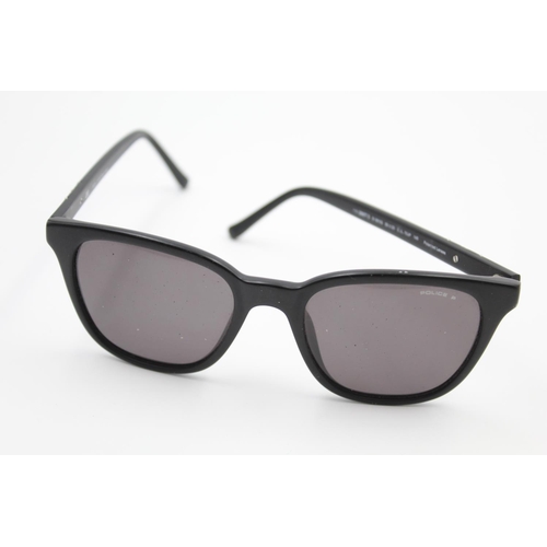 739 - A pair of Police classic black framed gent's sunglasses