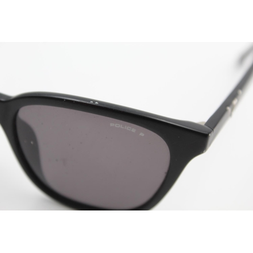 739 - A pair of Police classic black framed gent's sunglasses