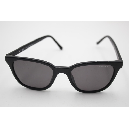 739 - A pair of Police classic black framed gent's sunglasses