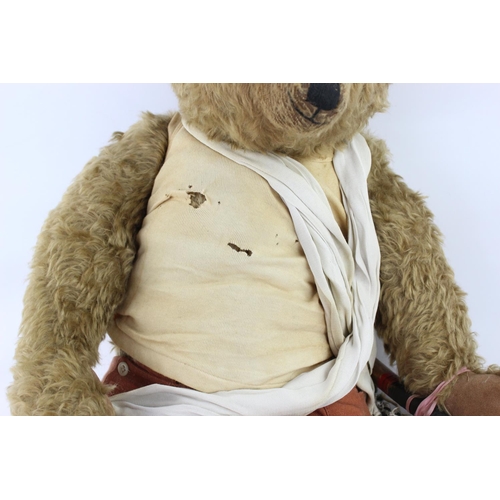 626 - A large artist made mohair teddy bear