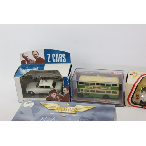 649 - Six boxed Corgi diecast models to include Aviation Archive, Ford Zephyr 6 MKIII etc.