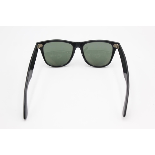 731 - A pair of vintage Bausch & Lomb Ray-Ban black Wayfarer II sunglasses