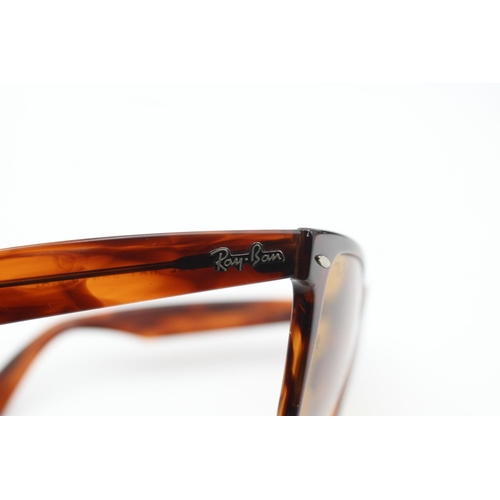 741 - A pair of vintage Bausch & Lomb Ray-Ban tortoiseshell effect Wayfarer II sunglasses