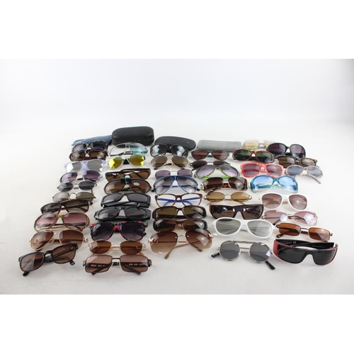 753 - A large collection of assorted sunglasses to include Miss Sixty, Roxy, Fabris Lane etc.