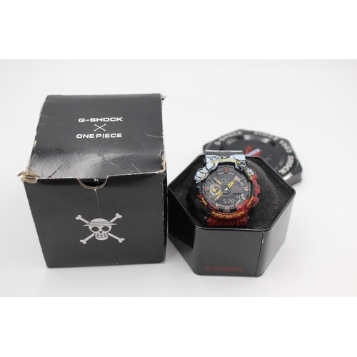 2431 - A boxed Casio G-Shock One Piece analogue and digital wristwatch - ref no. GA-110JOP