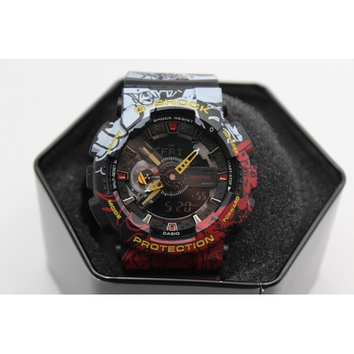 2431 - A boxed Casio G-Shock One Piece analogue and digital wristwatch - ref no. GA-110JOP