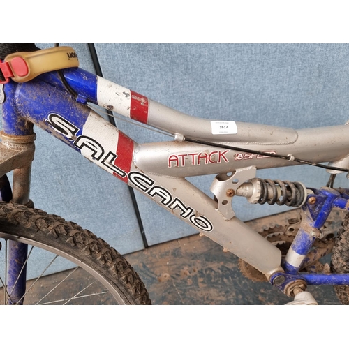 1617 - A Salcano Attack 18 speed boy's mountain bike