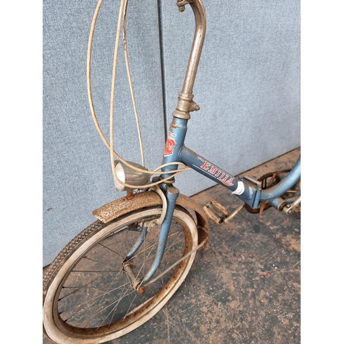 1619 - A vintage Cicli Emilia folding bicycle