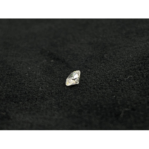 2357 - A 0.36ct diamond with paperwork