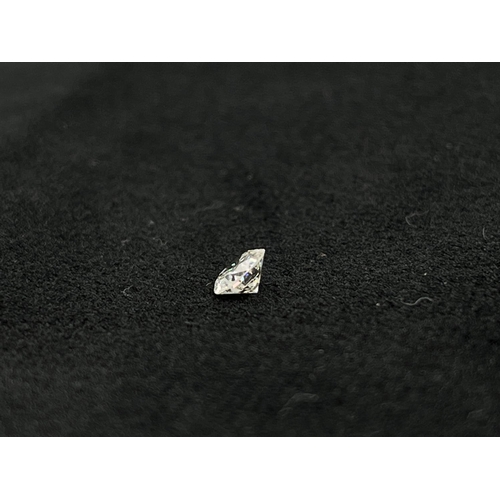 2357 - A 0.36ct diamond with paperwork