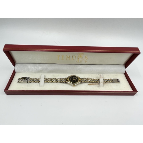 2413 - Two women's wristwatches, one Sekonda mechanical and one Tempus quartz