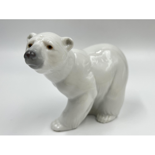 431B - Two boxed Lladro Polar Bear figurines, one model no. 1209 and one model no. 1207