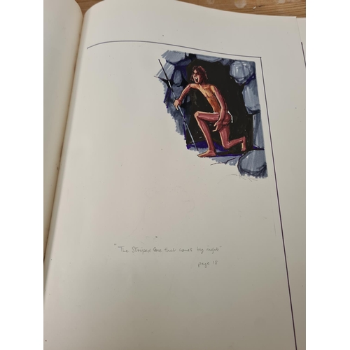 1193 - A collection of sketches and studies by Cheshire artist George Thompson (1934-2019)