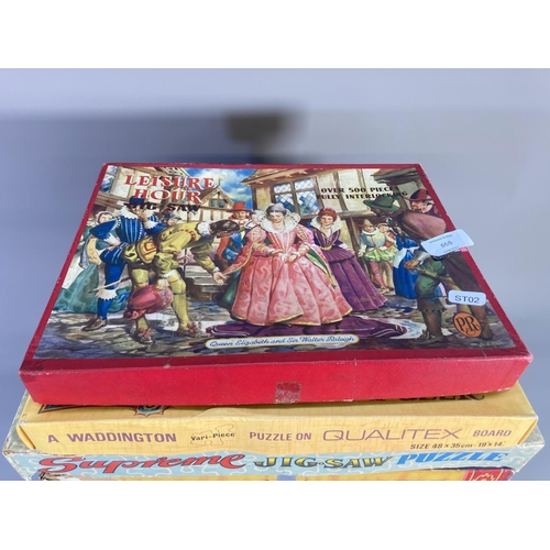 658 - Seven various boxed jigsaws to include Leisure Hour, Waddingtons Old Masters puzzle, America The Bea... 