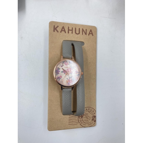 713 - A large collection of assorted quartz wristwatches to include Kahuna, Art Deco collection, Glam etc.