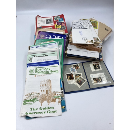 757 - A large collection of assorted First Day covers and stamp albums