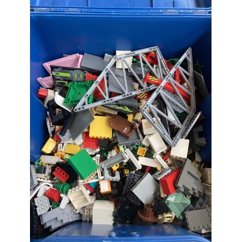 684 - A box containing a large quantity of Lego