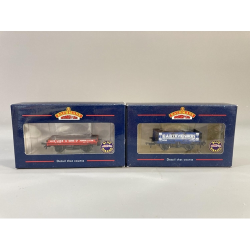 607 - Eight boxed Bachmann Branch-Line model railway vehicles to include 4560 45XX tank locomotive in blac... 