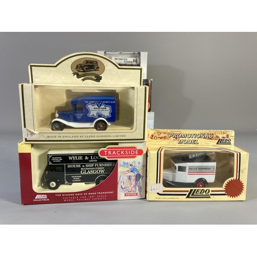 608 - A collection of boxed and unboxed diecast model vehicles to include Corgi Motoring Memories 61218 LM... 