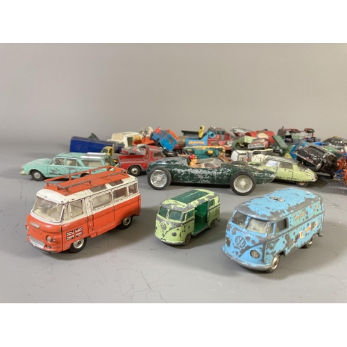 639 - A collection of assorted diecast model vehicles to include Corgi Porsche Carrera 6, Corgi Marcos Vol... 