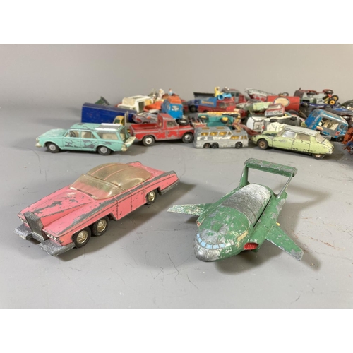 639 - A collection of assorted diecast model vehicles to include Corgi Porsche Carrera 6, Corgi Marcos Vol... 