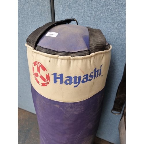 1625 - Two punchbags, one Protec and one Hayashi