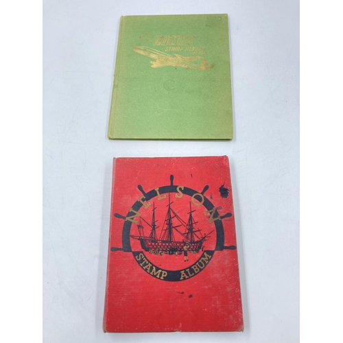 764 - A large collection of various stamps and stamp albums containing various World Wide stamps