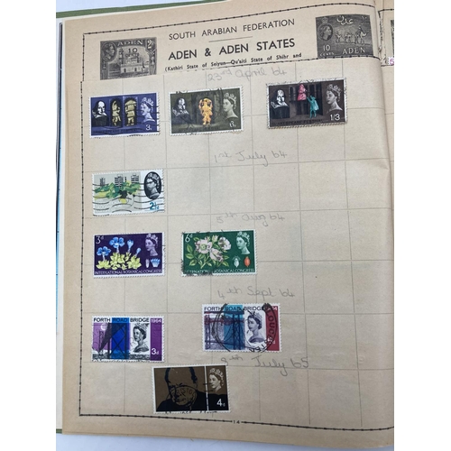 764 - A large collection of various stamps and stamp albums containing various World Wide stamps