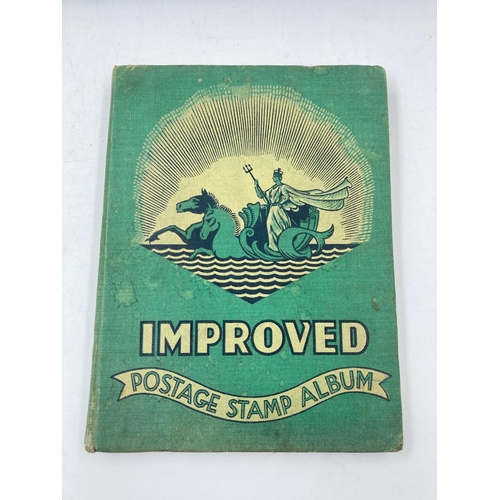 764 - A large collection of various stamps and stamp albums containing various World Wide stamps