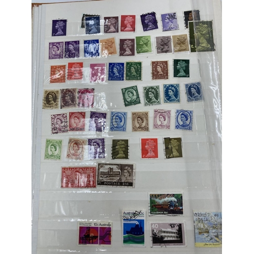 767 - Seven stamp albums containing a large collection of assorted World Wide stamps and First Day covers ... 