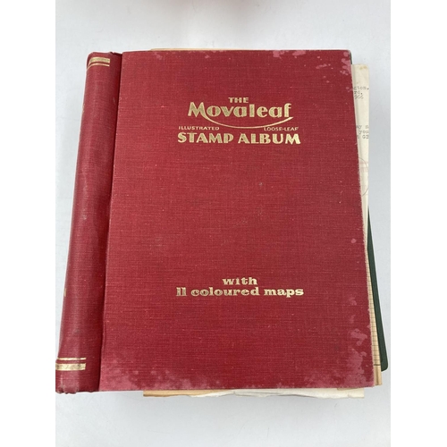 767 - Seven stamp albums containing a large collection of assorted World Wide stamps and First Day covers ... 