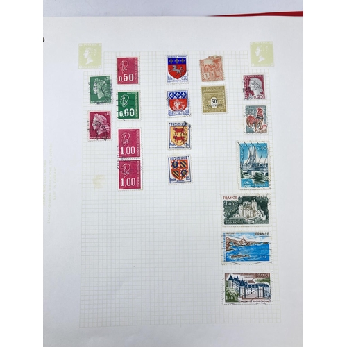 760 - A large collection of assorted stamp albums to include Stanley Gibbons Gay Venture, Stanley Gibbons ... 