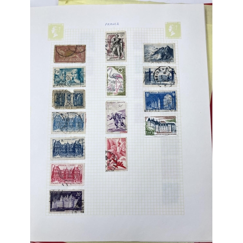 760 - A large collection of assorted stamp albums to include Stanley Gibbons Gay Venture, Stanley Gibbons ... 