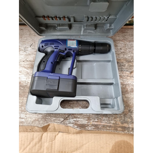 1676 - Four boxed handheld power tools, one Einhell Ergotool 710W jigsaw with laser guide, one Exakt precis... 