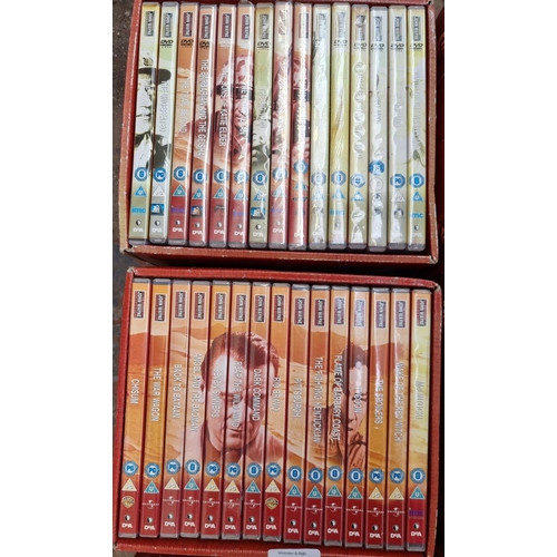 1317 - A box containing a large quantity of The Classic John Wayne Collection DVDs