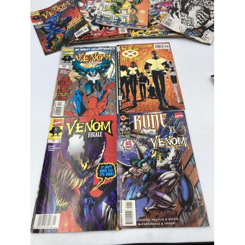 775 - Twenty two various Marvel comics to include Venom, X-Men, Rogue etc.