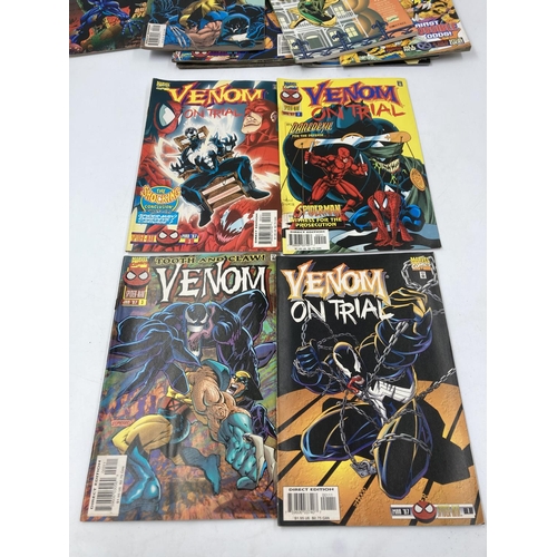 775 - Twenty two various Marvel comics to include Venom, X-Men, Rogue etc.