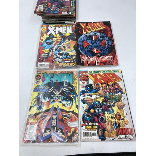 776 - Twenty six Marvel X-Men comics to include after Xavier: The Age of Apocalypse, Mutant Genesis, Eve o... 