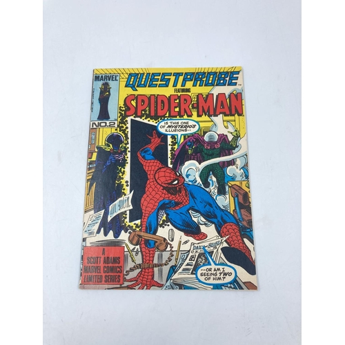 778 - A 1984 Marvel Questprobe featuring Spider-Man issue no.2 comic