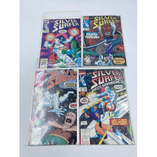 779 - Twenty Marvel The Silver Surfer comics