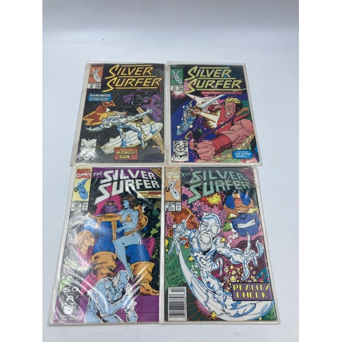 782 - Twenty Marvel Silver Surfer comics