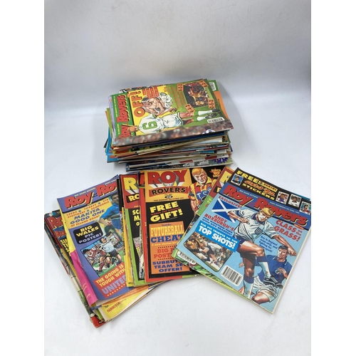 786 - A large collection of 1990s Roy of The Rovers comics