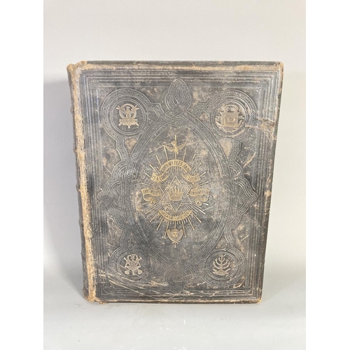 792 - A 19th century Brown's self interpreting family bible containing the Old and New Testaments by the l... 