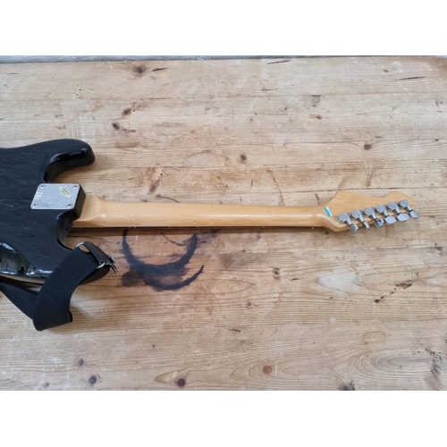 1405 - A Crafter Cruiser Stratocaster style electric guitar with strap