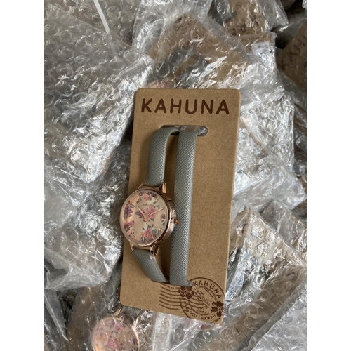 1795 - A box containing a large quantity of as new Kahuna quartz women's wristwatches