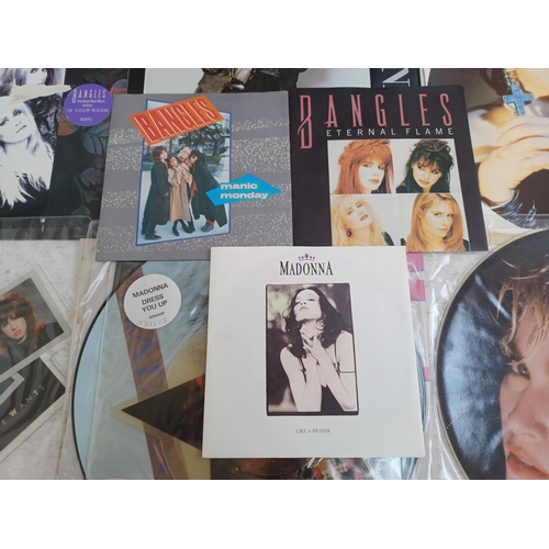 1344 - A collection of Madonna and Bangles 12